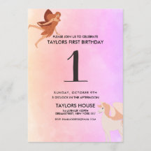 Festa de primeiro aniversario de Pegasus Unicorn