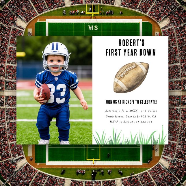 Convite Festa de primeiro aniversario do 1º Ano de Abaixo  (Criador carregado)