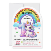 Festa de primeiro aniversario do Arco-íris e Unicó