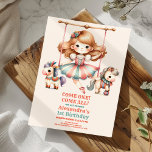 Convite Festa de primeiro aniversario do Circus Kids no Ca<br><div class="desc">Vá direto para o show mais adorável da cidade com nosso convite para primeiro aniversario do Festival de Carnaval de Cute Moderno! Este encantador convite traz a magia de um carnaval até as pontas dos dedos, criando uma experiência encantadora e memorável para o dia especial do seu pequeno. Abraçar o...</div>