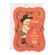 Festa de primeiro aniversario do Cowboy