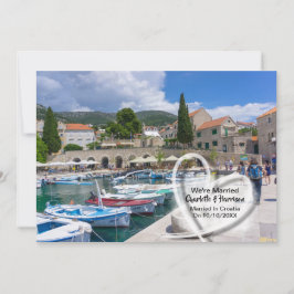 Convite Festa de Recepção de Casamento Pós-Casamento na Cr