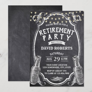 Convite Festa de Reforma do Quadro de Calços de Cerveja