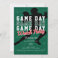 Festa de Relógio de Esportes do Dia do Grande Jogo