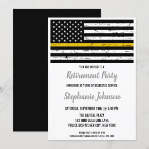 Convite Festa de Retirada da Polícia de Linha Dourada Thi