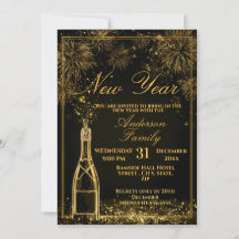 Festa de Réveillon com Celebração Espumante