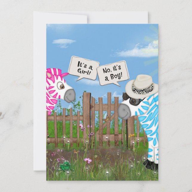 Convite Festa de Revolução do Gênero do Bebê (Frente)