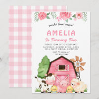 Festa de segundo aniversário de Animais de Criação