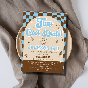 Convite Festa de segundo aniversário de Rapaz Legal da Lei