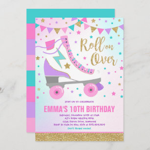 Convite Festa de Skating Aniversário de Skating