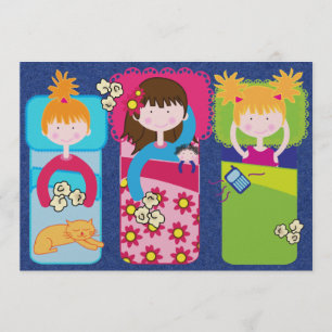 Convite Festa de Slumber/Repouso sobre - SRF