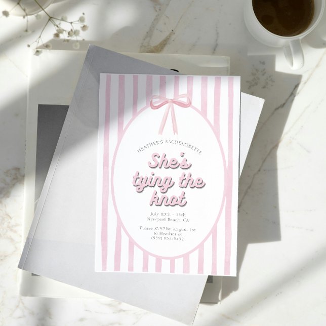 Convite Festa de solteira Arco casando (Criador carregado)