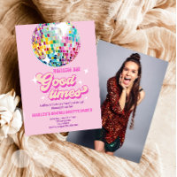 Festa de solteira de Groovy Party Disco de Bons Te