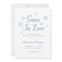 Festa de solteira de inverno azul