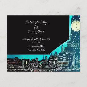 Convite Festa de solteira de Nova Iorque de 1927