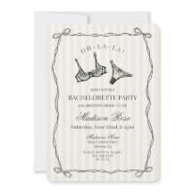 Festa de solteira preta da Lingerie