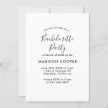 festa de solteira simples e elegante