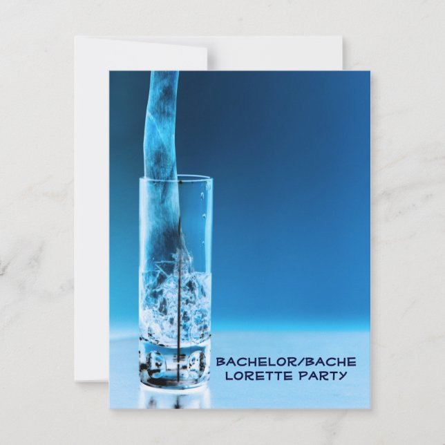 Convite Festa de solteira solteiro (Frente)