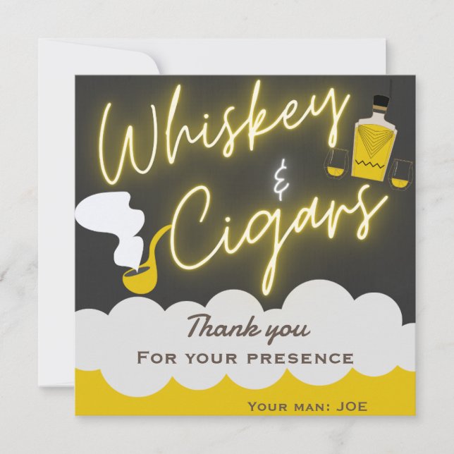 Convite Festa de solteiro engraçada (Frente)