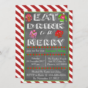 Convite Festa de Sweater Natal