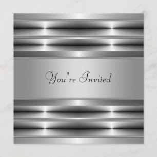 Convite Festa de Todas as Ocasiões Preto