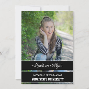 Convite Festa de Tronco de Fotografias a Preto e Branco