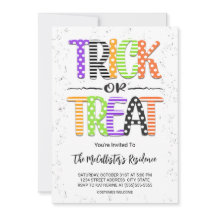 Festa de Truque ou Festa de Figurino de Halloween