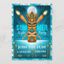 Convite Festa de Verão - Veja no Verso