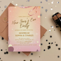 Festa de Véspera de Ano Novo, quente e rosa