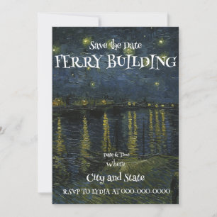 Convite Festa de vinho no prédio da FERRY, observando as p