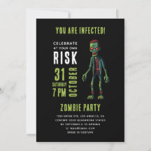 Festa de Zombie Halloween, Engraçado e Engraçado |