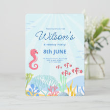 Festa Debaixo do Mar, Aniversário de Animais Marin