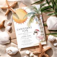 Festa Divertida de Flamingo Natal em Julho