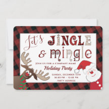 Festa divertida de Jingle & mingle