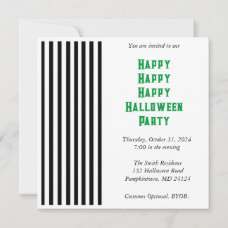 Convite Festa do Beetlejuice