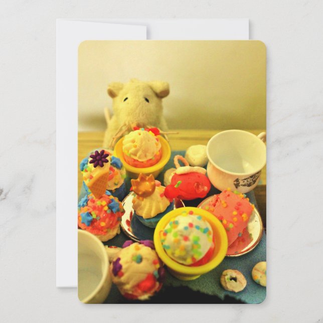 Convite Festa do Chá (Frente)