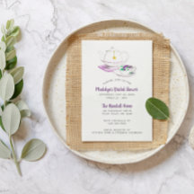 Festa do Chá de Lavanda Xadrez