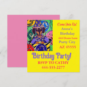 Convite Festa do Dachshund 