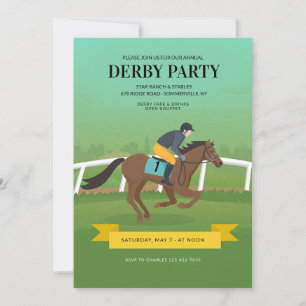 Convite Festa do Derby