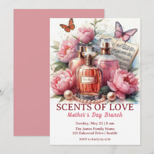 Convite Festa do Dia das Mães - Perfumes do Amor