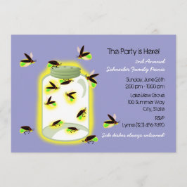 Convite Festa do Firefly Frolic