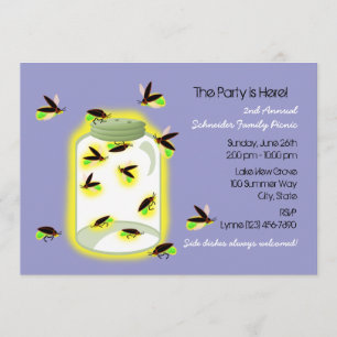 Convite Festa do Firefly Frolic