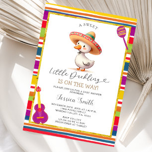 Convite Festa do Ganso Mexicano Churrasco Baby Shower