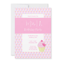 Festa do primeiro aniversario do Cupcakes Rainbow