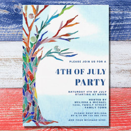 Convite Festa do Quarto de julho