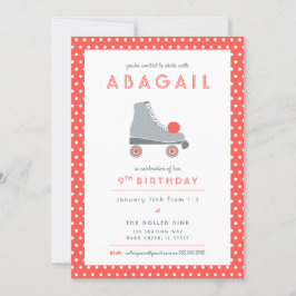 Convite Festa do Skate do cilindro - Coral