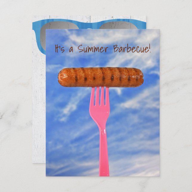 Convite festa do solstício de verão (Frente/Verso)