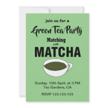 Festa do Tea Verde Matcha