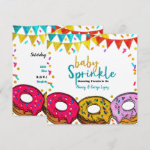 Festa Donuts Bebê Chuveirinho Celebração