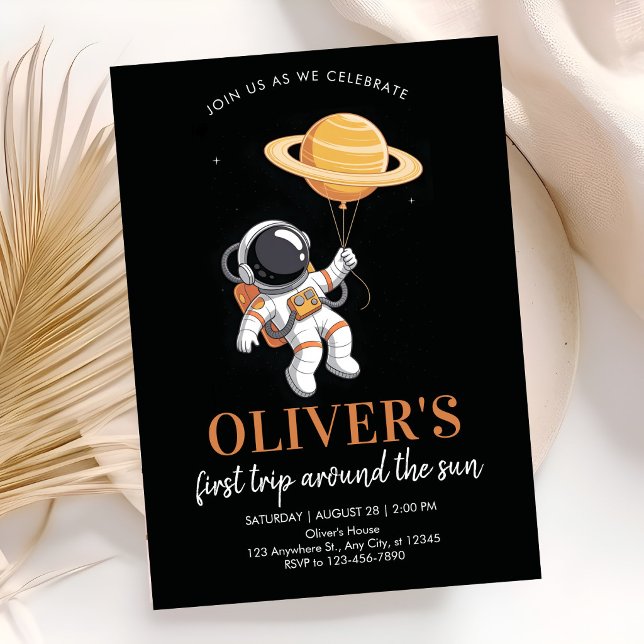 Convite Festa dos Astronautas (Criador carregado)